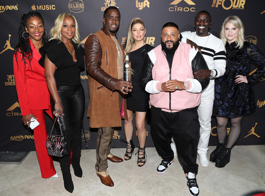 Tiffany Haddish, Mary J. Blige, Sean 'Diddy' Combs, Fergie, DJ Khaled, Akon, Meghan Trainor, birthday party